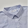 thumbnail image 3 of Stanton Dress Shirt Checkered White And Blue, 3 of 8