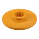 thumbnail image 1 of Unique Bargains 1 tope de suspensión trasera de 5,31 pulgadas para Chevrolet Impala 2014-2020 No.13330714 caucho amarillo, 1 of 1