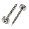 thumbnail image 4 of Guitar Neck Joint Bushings Set Metal Rustproof for Electric Bass Players Luthiers Guitar Bass Ferrules with Nuts, 4 of 7