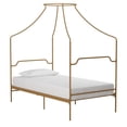 thumbnail image 1 of Novogratz Camilla Metal Canopy Bed, 1 of 9