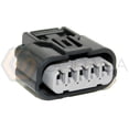 thumbnail image 2 of 1x Connector 5-way 5 pin for Mass Air Flow Honda 37980-RNA-A01 w/out wire, 2 of 3