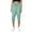 Mint Green-A1, variant on Lodgix Capri Pants for Women Casual Summer Cotton Linen Capris Drawstring Elastic High Waist Pants Wide Leg Cropped Trouser 2025 New Beige 6XL