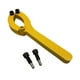 thumbnail image 4 of Llave de tuercas de prensaestopas ajustable de 2 mordazas, de acero, para reparación de excavadoras de alta resistencia, herramienta para sellos de, 4 of 8