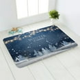 thumbnail image 5 of Christmas Bathroom Bedroom Living Room Anti-slip Mat Household Carpet Front Door Welcome Mat New Year Gifts Natal Xmas, 5 of 6