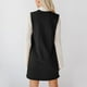 thumbnail image 5 of Vestido tipo chaleco de mujer: cuello en V, sin mangas, jersey de punto, bolsillos, elástico, adecuado para otoño/invierno, varias tallas., 5 of 6
