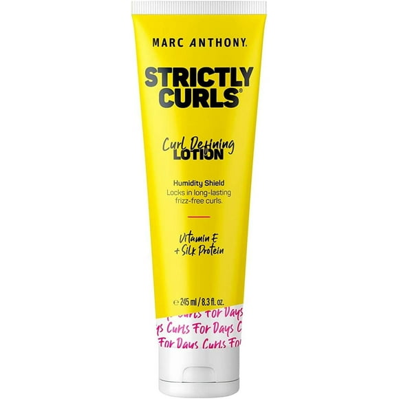 Marc Anthony Strictly Curls Vitamin E & Silk Protein Curl Defining Lotion, 245 ml