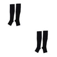 thumbnail image 3 of Maytalsory Breathable Zippered Compression Socks Performance With Maximum Comfort black S/M 2Set, 3 of 6
