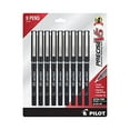 thumbnail image 2 of Pilot Precise V5 Stick Liquid Ink Rolling Ball Stick Pens, Extra Fine Point (0.5Mm) Black Ink, 9-Pack, 2 of 2