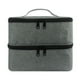 thumbnail image 1 of Inteprter Estuche de almacenamiento de bolsa de esmalte de uñas de doble capa Accesorios organizadores de contenedores Almacenamiento y organización del hogar, 1 of 6