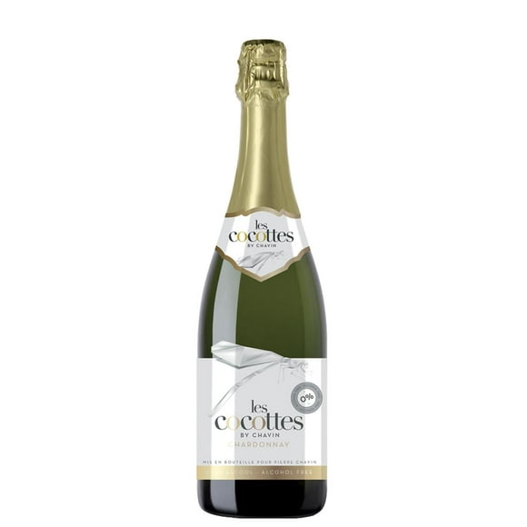 Pack de 2 Vino Espumoso Les Cocottes Chardonnay Sin Alcohol 750 ml Les Cocottes Chardonnay Sin Alcohol