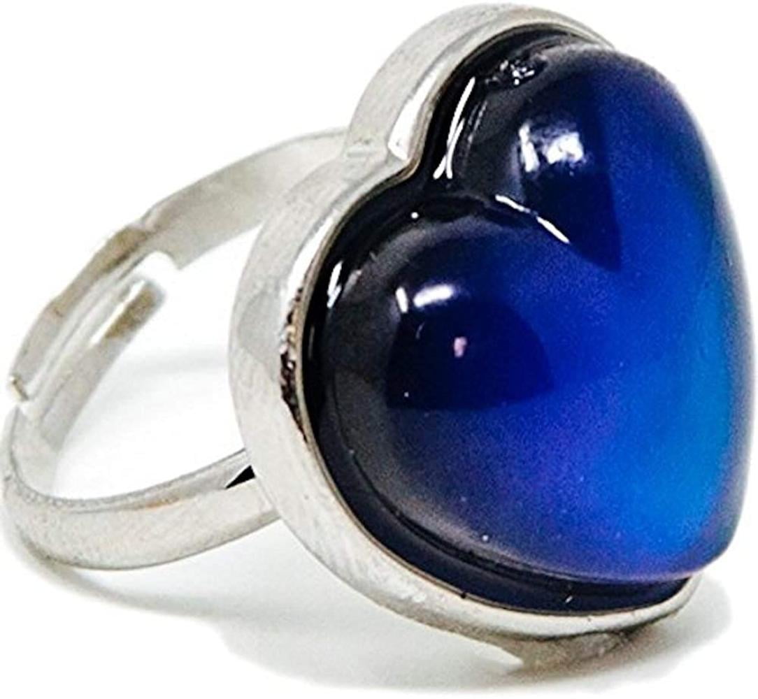 Funny Guy Mugs Band Mood Ring for Kids and Adults Includes Color Mood Chart  Rings Jewelry Clothing, Shoes & Accessories christkindlmarket.com