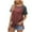 Red Shirts for women, variant on Women's Trendy Loose Raglan Tops Tunic for Teen Girls Solid Color Patchwork Summer Short Sleeve Round Neck Pullover Elegant Casual Relaxed Blouses Dark Gray S
