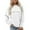 2-White, variant on Funny Chicken Lovers Farm Life Pullover Sweatshirt For Women Vintage Long Sleeve Crew Neck Novelty Hoodie Shirt
