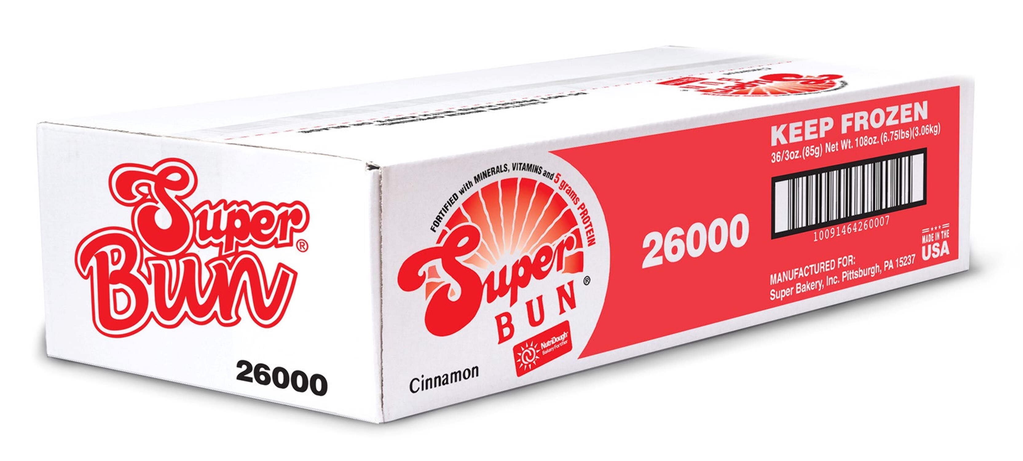 Super Bakery Super Bun 36 Count, No Artificial Flavors, Colors