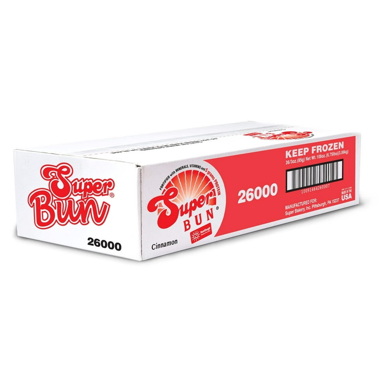 Super Bakery Super Bun 36 Count, No Artificial Flavors, Colors