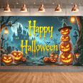 thumbnail image 6 of Pumpkin Decoration Happy Halloween Outdoor Decoration Haunted House for Halloween Party Outdoor Event Autumn Celebration, 6 of 9