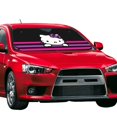 thumbnail image 2 of Windshield Sun Shade Foldable Car Front Window Sunshade For Car Suv Trucks Vans - Best Heat Shield Blocker Visor Cover Blocks Uv Rays And Keeps Your Vehicle Cool-Medium, 2 of 5