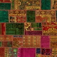 thumbnail image 1 of Ahgly Company Indoor Square Abstract Red Oriental Area Rugs, 5' Square, 1 of 6