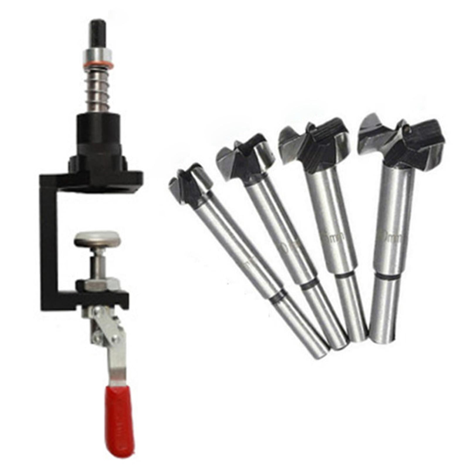 Nishiyuenyi 35mm Hinge Boring Jig Hole Opener Punch Installation Punch Fixture Open Hole for With Drill