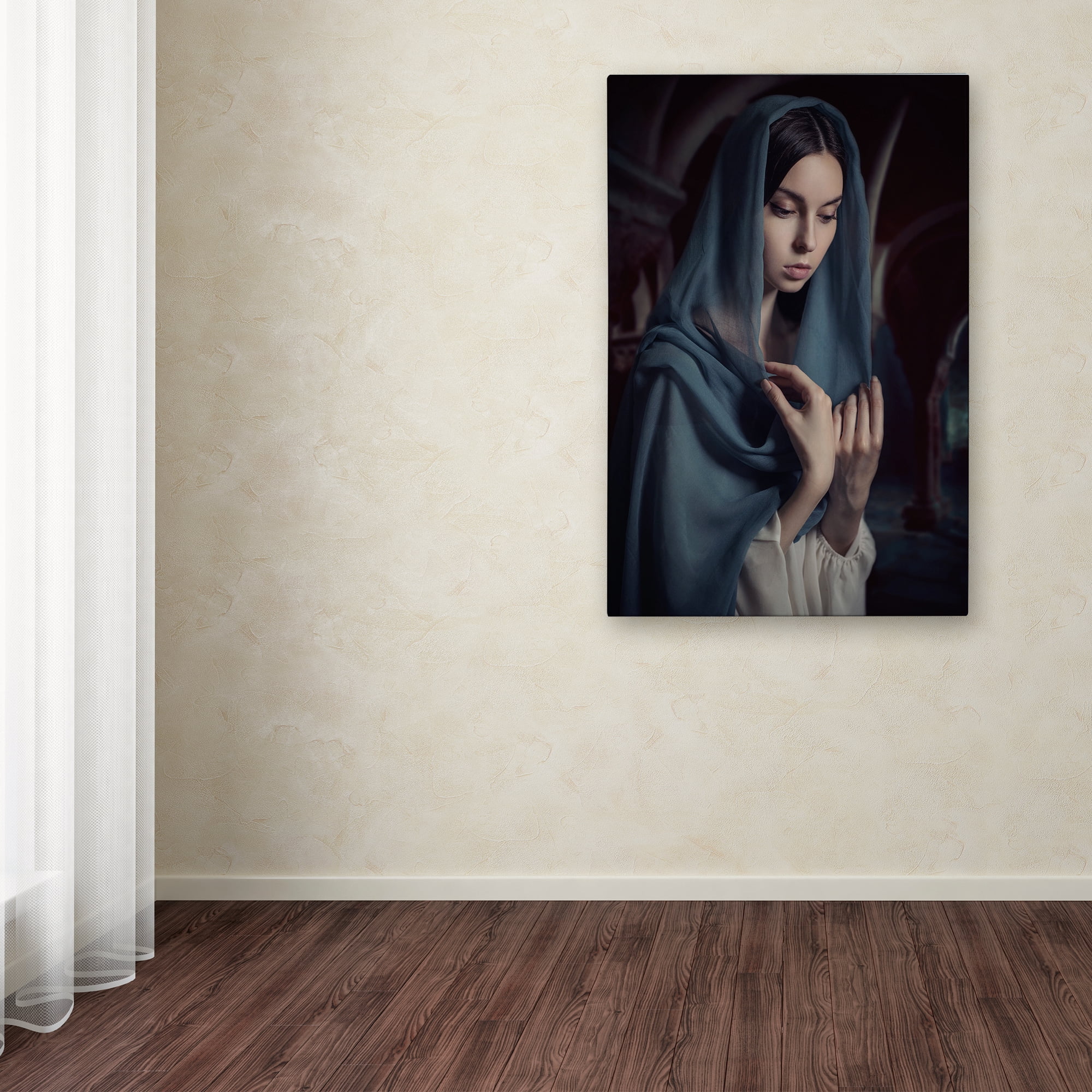 Yuri Shevchenko 'Pray' Canvas Art