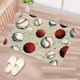 thumbnail image 5 of Baseball Office Rug Door Carpet Indoor Rugs Polyester Non-Slip Machine Washable, 5 of 6