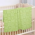 thumbnail image 6 of Nap Blanket Flannel Throw Sofa Cover, Ultra Soft Cozy Plush Heart Pattern Baby Toddler Girls Blanket, All Season Versatile Bed & Couch Gift 40 x 30 inch Light Purple, 6 of 6