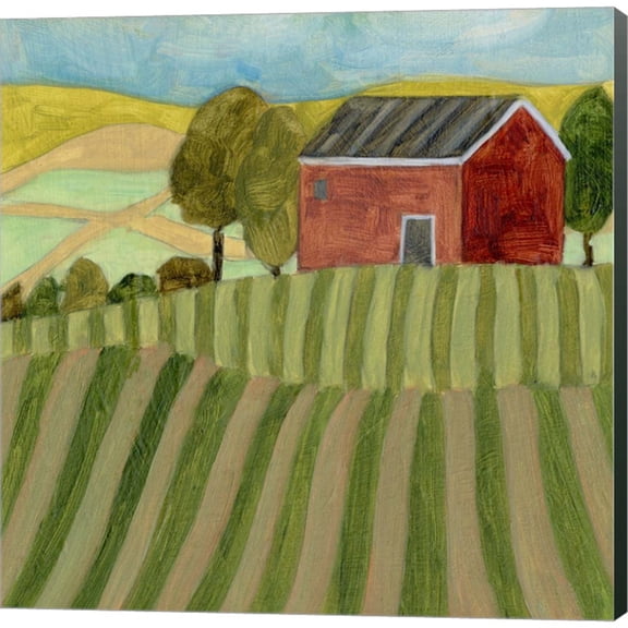 Great Art Now Mountain House IV by Melissa Wang, Canvas Wall Art, 12W x 12H