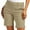 159#Khaki, variant on BRDFRL 2025 Trendy Bermuda Shorts for Women Plus Size with Shorts Pockets Straight Leg Vacation Shorts Style Black S