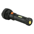 thumbnail image 1 of USB Charging Flashlight, Flashlight, Portable Flashlight USB Dual Interface For Hiking Camping Outdoor Mountaineering Emergency, 1 of 8