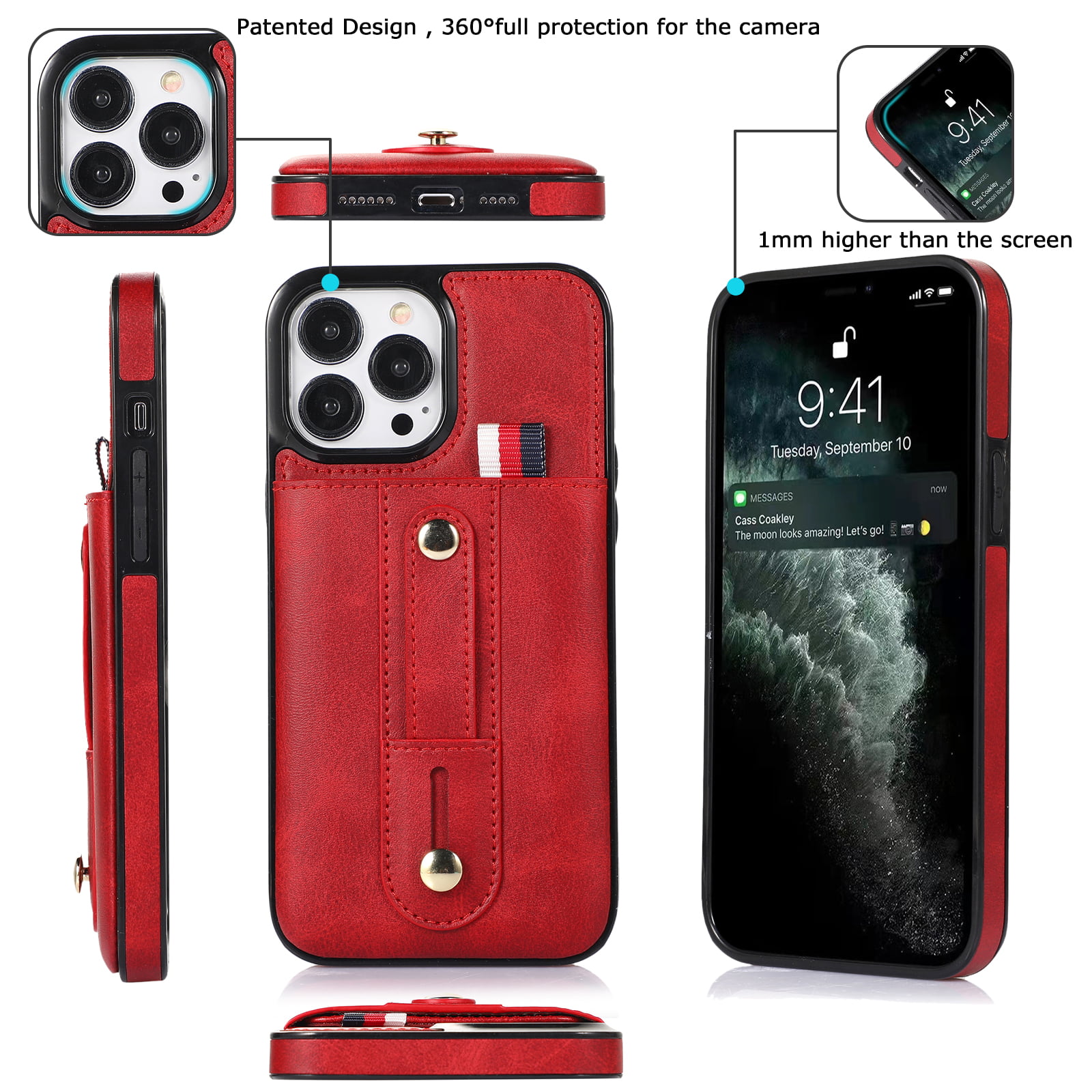 Hand and Hide Custom iPhone 14 Pro Max Wallet Phone Case - Hand and Hide LLC