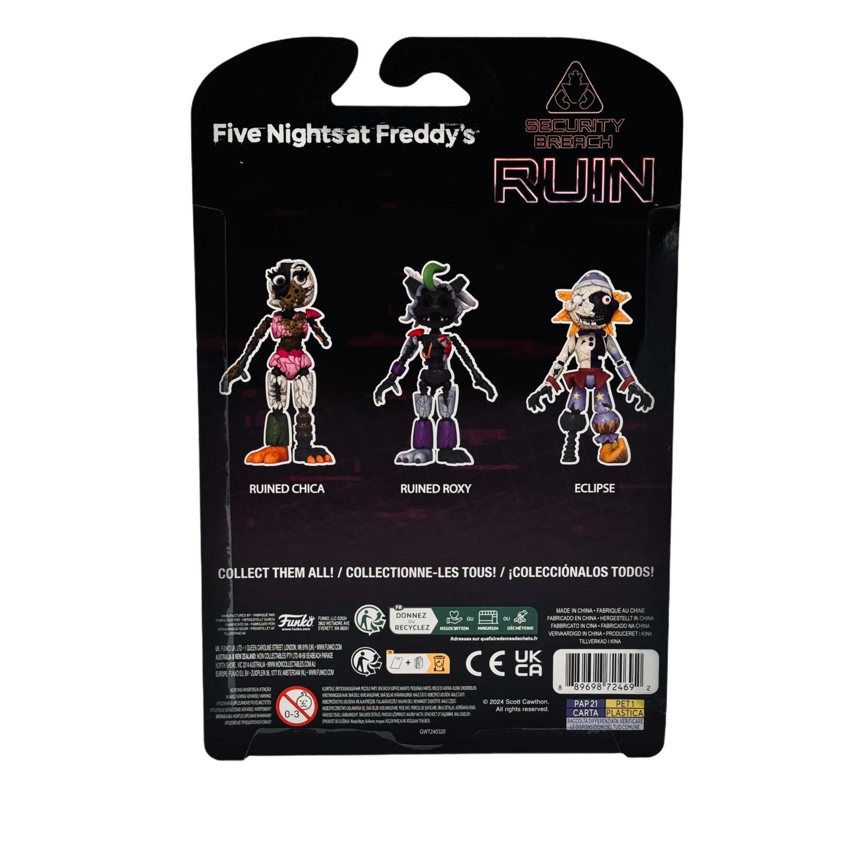 Funko Five Nights at Freddy's Eclipse Vinyl Action Figure, 5"