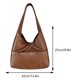 thumbnail image 2 of Bolso para axila para mujer bolso de gran capacidad bolso para axila bolso suave de moda para otoño e invierno, 2 of 9
