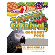Brown's Tropical Carnival with ZOO-Vital Biscuits small Hookbill Bird Food 5lb