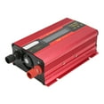thumbnail image 2 of Inversor de corriente rojo Entrada DC12V/24V a salidas AC110V Detección de voltaje de pantalla LCD nominal de 420W, 2 of 14