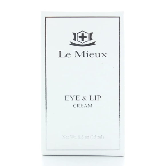 Crema antienvejecimiento para ojos y labios Le Mieux con aceite de nuez de kukui, 15 ml