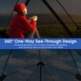 thumbnail image 4 of GVN Camping Tent, Tent,Pop-up Camping Tent for 2-3 People with Carry Bag and Rainfly for Backpacking Hiking Trip-Gray, 4 of 10