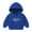 Blue, variant on ZACPNCV Baby Zip up Hoodies Fleece Lined Jacket Boys Girls Long Sleeve Hooded Sweatshirts for Kids Blue 3-4 Years