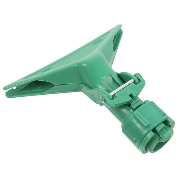 Niceauty High Reach Cleaning Reusable Clamp Mop Mop Handle Clamp Plastic for Household Users 1Pack
