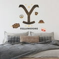 thumbnail image 2 of Yellowstone Dutton Ranch Logo Giant Peel & Stick Wall Decals, 2 of 6