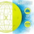 thumbnail image 2 of Franklin Sports X-40 Pickleball – Optic, 2 of 4