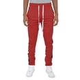 thumbnail image 2 of Weiv Gear Men’s Track Pants – Classic Slim Fit Side Stripe Drawstring Waist Ankle Zipper Active Workout Joggers Sweatpants, 2 of 4