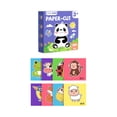 thumbnail image 1 of Juego de corte de papel para niños, juego de actividades de corte de papel, creación de tarjetas, suministros de arte divertidos para niños y niñas, , tema animal, 1 of 8