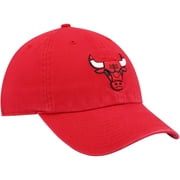Men's '47 Red Chicago Bulls Core Logo Clean Up Adjustable Hat