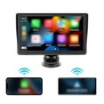 thumbnail image 2 of 7 Inch Car Stereo MP5 Player Portable Car Navigation Multimedia Player FM Transmitter Support Hands-Free Calling Phone Interconnection Mirror Phone Link Reversing Assist U-Disk/TF Card, 2 of 8