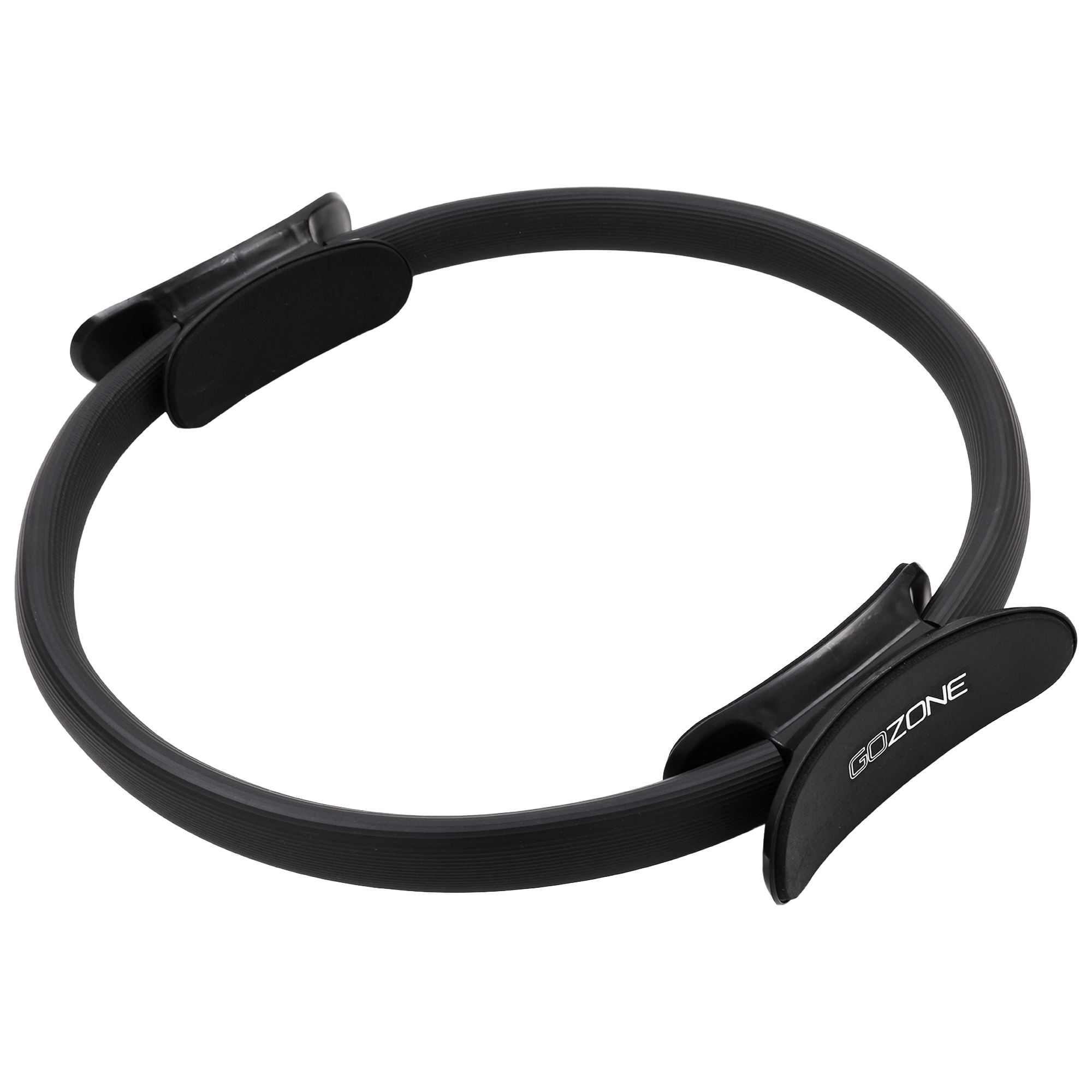 GoZone Pilates Ring, Yoga Fitness Circle pour Exercices de Jambes et de Bras, Noir, 15 Pouces F-GOZONE ANNEAU DE PILATES