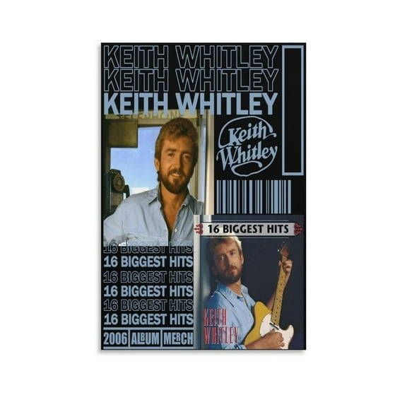 Keith Country Music Whitley Poster Canvas Wall Decor Fashion Graphic Tapestries