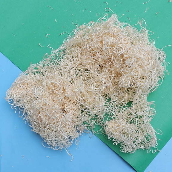 GETAJGHSD Beige Natural Sawdust Wood Shavings Cushion Bedding for Small Pets and Cages