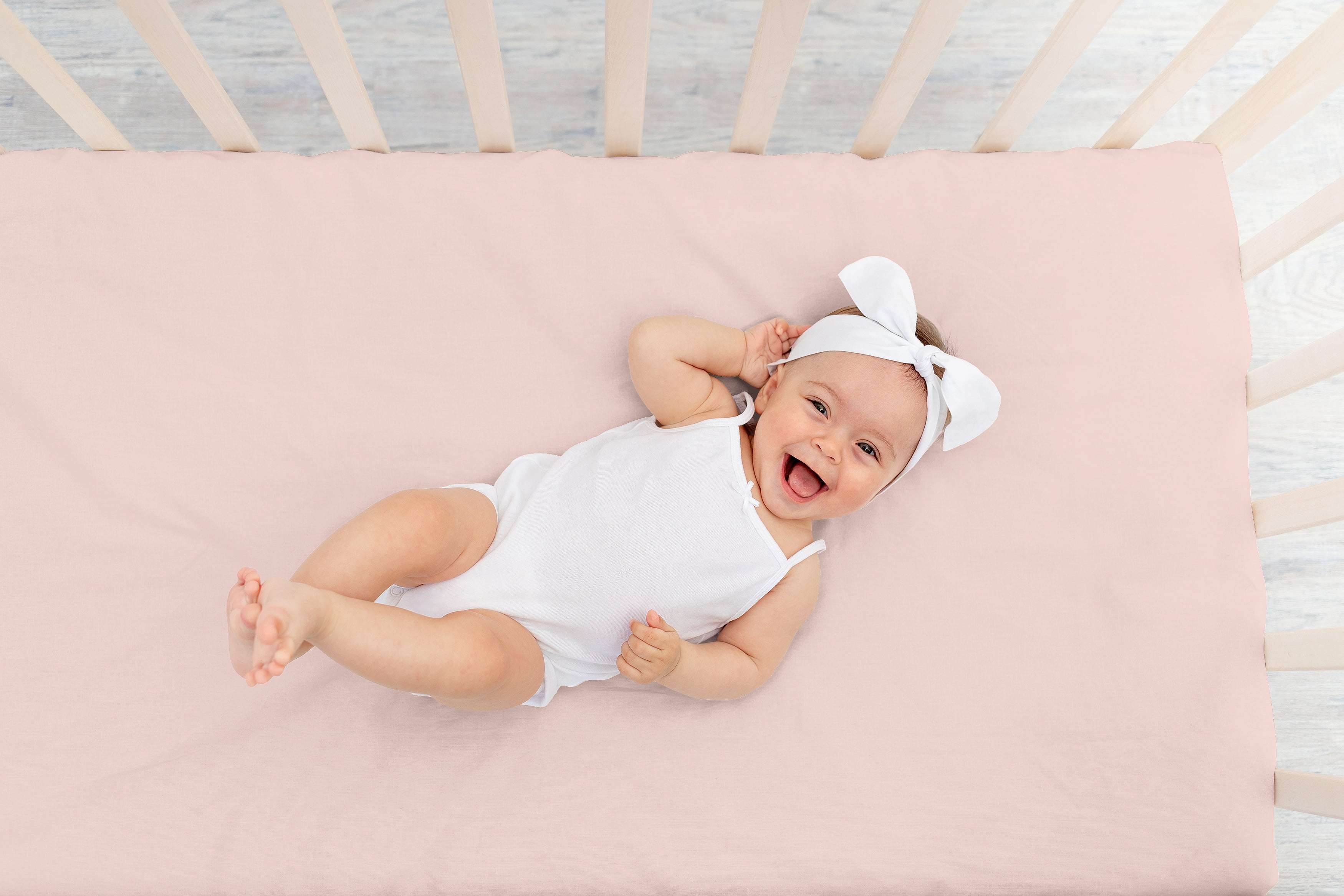 Sweet Jojo Designs Ballerina and Ballet Bows Girl Fitted Crib Sheets Set 3 Piece