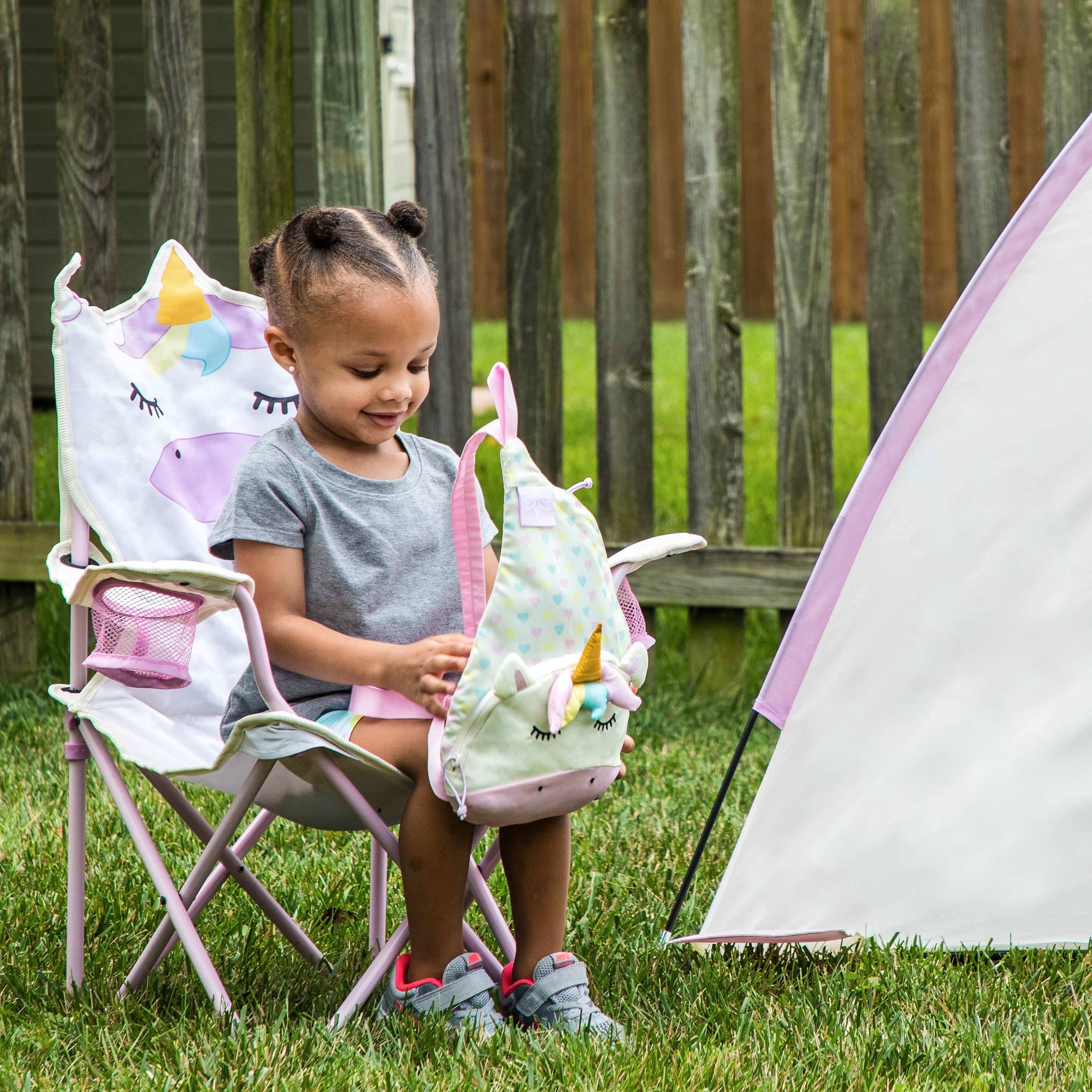 Firefly! Outdoor Gear Sparkle the Unicorn Kid's Backpack - Cream/Pink (3 Liter)