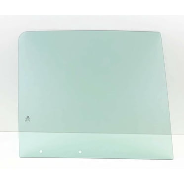 K&L Driver Side Rear Door Glass For 2000-2004 Nissan Frontier 4-Door Crew Cab - Privacy Tinted Tempered Glass